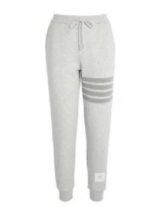 Women's Diagonal Pastel Trainning Jogger Track Pants Grey - THOM BROWNE - BALAAN 2