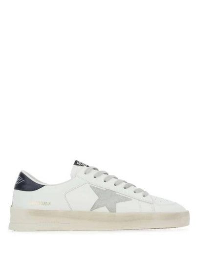 Stardan Black Tab Low Top Sneakers White - GOLDEN GOOSE - BALAAN 2