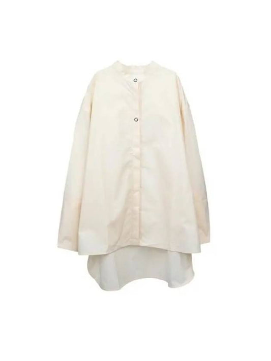 UTTAR oversized shirt UTTARSNW1115 LINEN - STUDIO NICHOLSON - BALAAN 1