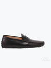 Gommino Leather Driving Shoes Black - TOD'S - BALAAN 2