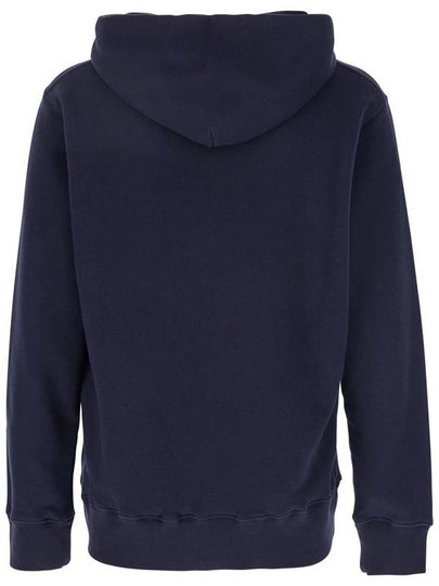 Blue Hoodie With Embroidered Logo On The Front In Cotton Man - AUTRY - BALAAN 2