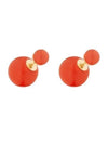 Riviera Tribales Earrings Orange Gold - DIOR - BALAAN 2