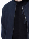 Men s Hard Two way Zip up Cardigan Navy W243TP11NYM - CHANCE'S NOI - BALAAN 4