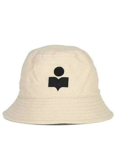 Haley Embroidered Logo Bucket Hat Ivory - ISABEL MARANT - BALAAN 2