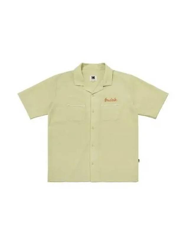 KODAK Apparel Hot Summer Cover Up Graphic Short Sleeve Shirt BEIGE - KODO - BALAAN 1