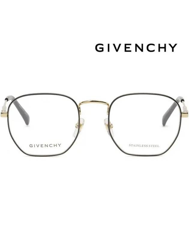 Glasses Frame GV0115 2M2 Black Polygon - GIVENCHY - BALAAN 3