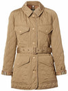 Women's Kemble Diamond Quilted Jacket Beige - BURBERRY - BALAAN 1