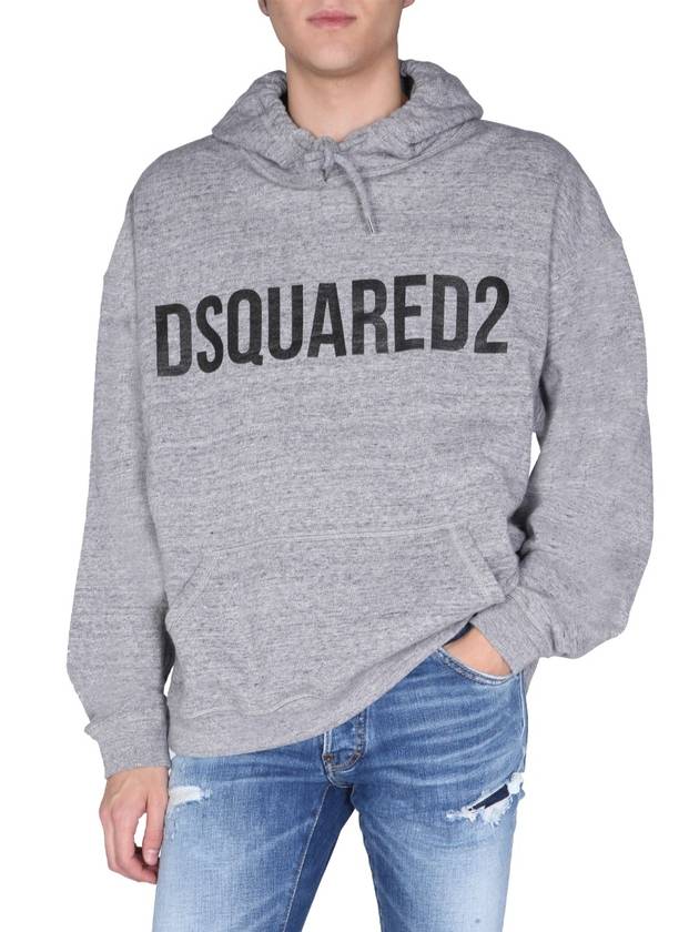 logo hood gray - DSQUARED2 - BALAAN 5