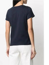 VPC Logo Organic Cotton Short Sleeve T-Shirt Navy - A.P.C. - BALAAN 5