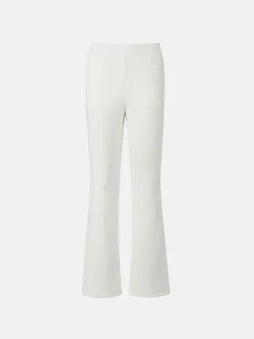 Women s Brushed Bootcut Training Pants Ivory SP322TKP95 - DESCENTE - BALAAN 1