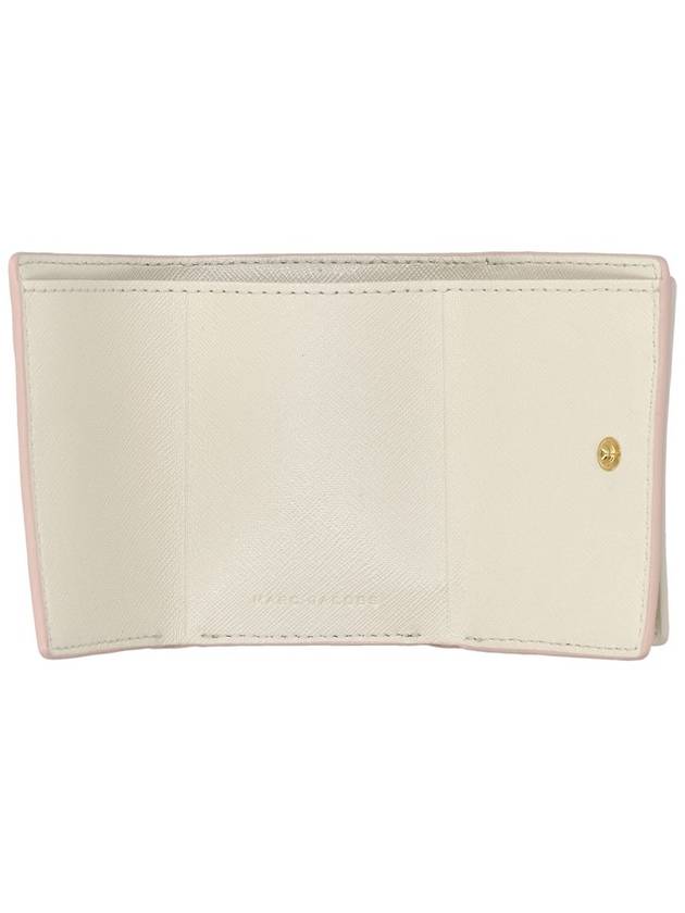 Women s The Mini Tri Fold Bicycle Wallet Rose - MARC JACOBS - BALAAN 4