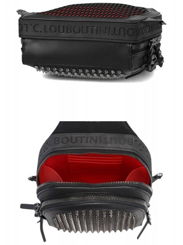 Loubifunk Backpack Black - CHRISTIAN LOUBOUTIN - BALAAN 6