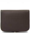 Josh Leather Coin Wallet Dark Brown - A.P.C. - BALAAN 3