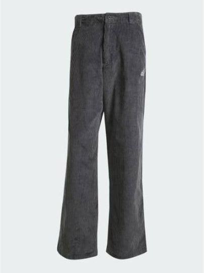 Cord Straight Pants Black - ADIDAS - BALAAN 2