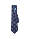 Dragon Print Silk Tie Navy - SALVATORE FERRAGAMO - BALAAN 1