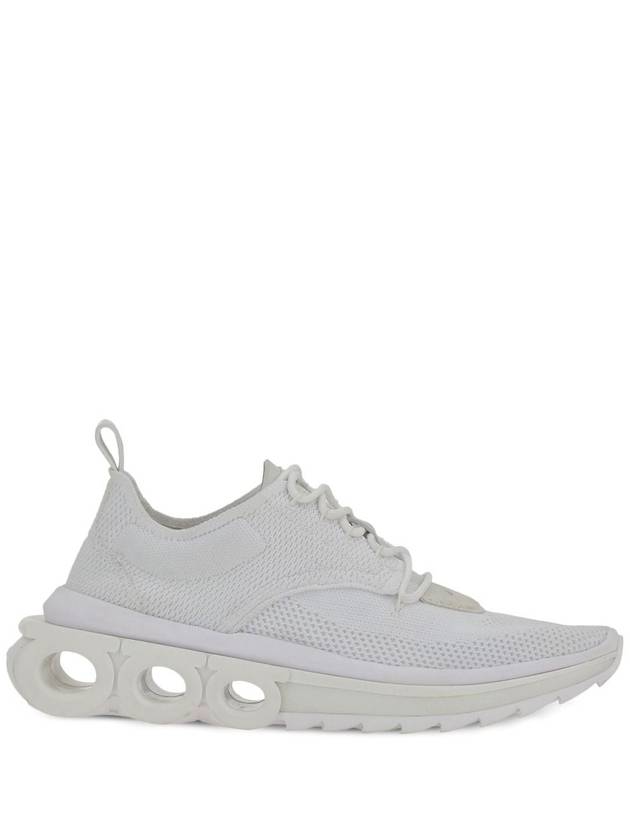 Nima Running Low-Top Sneakers Optic White - SALVATORE FERRAGAMO - BALAAN 2