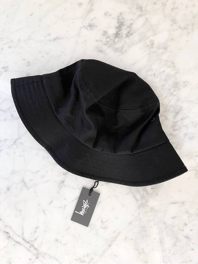 Classic Dot Bucket Hat Black - STUSSY - BALAAN 3