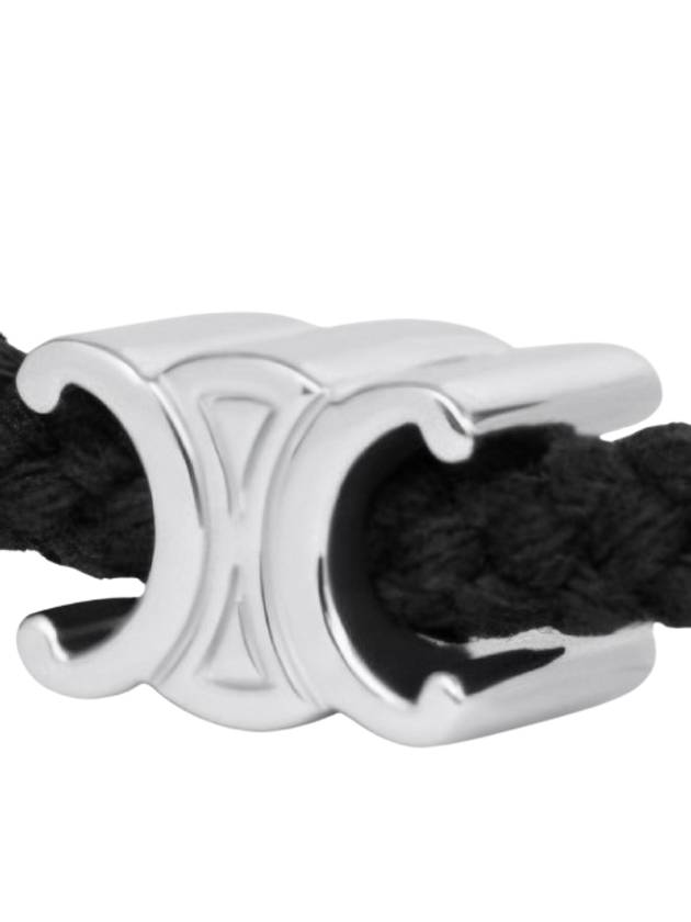 Triomphe Beach Bracelet Black - CELINE - BALAAN 5