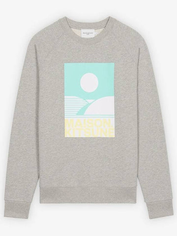 Green Anthony Burrill Sweatshirt IM00340KM0001 - MAISON KITSUNE - BALAAN 1