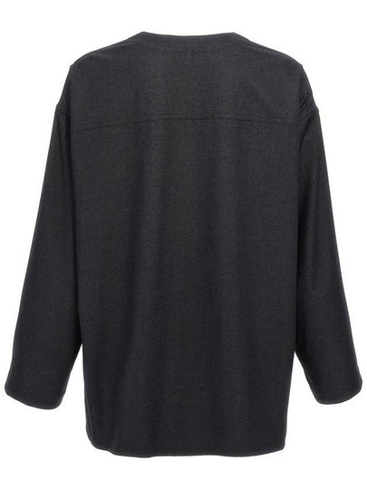 Lemaire 'V Neck Smock' Blouse - LEMAIRE - BALAAN 2