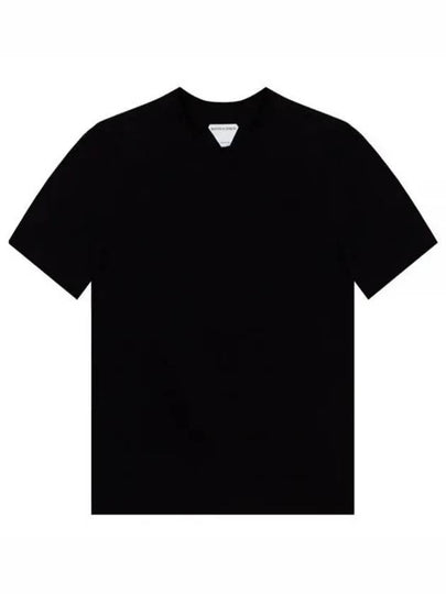 Men's Classic Short Sleeve T-Shirt Black - BOTTEGA VENETA - BALAAN 2