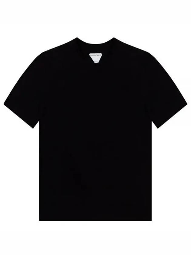 Men's Classic Short Sleeve T-Shirt Black - BOTTEGA VENETA - BALAAN 2