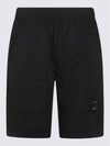 Logo Ripstop Shorts Black - CP COMPANY - BALAAN 2