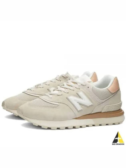 574 Legacy Low Top Sneakers Beige - NEW BALANCE - BALAAN 2