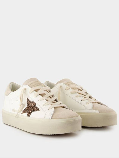 Hi Star Sneakers - Golden Goose Deluxe Brand - Leather - White/Beige - GOLDEN GOOSE - BALAAN 2