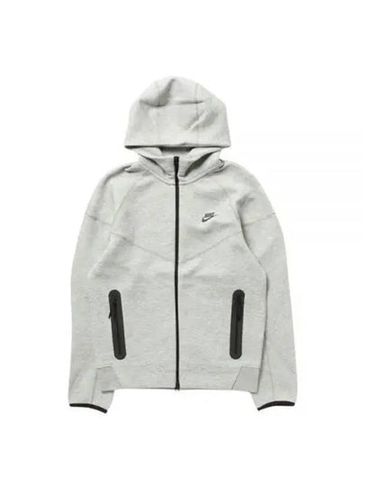 Sportswear Tech Fleece Zip-Up Hoodie Grey Heather - NIKE - BALAAN 2