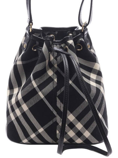 Mini check print bucket bag 8095057 - BURBERRY - BALAAN 2