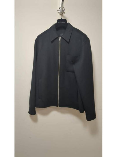 4g Zipper Wool Cashmere Jacket Black - GIVENCHY - BALAAN 2