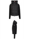 Grenoble hooded zip-up padded black - MONCLER - BALAAN 5