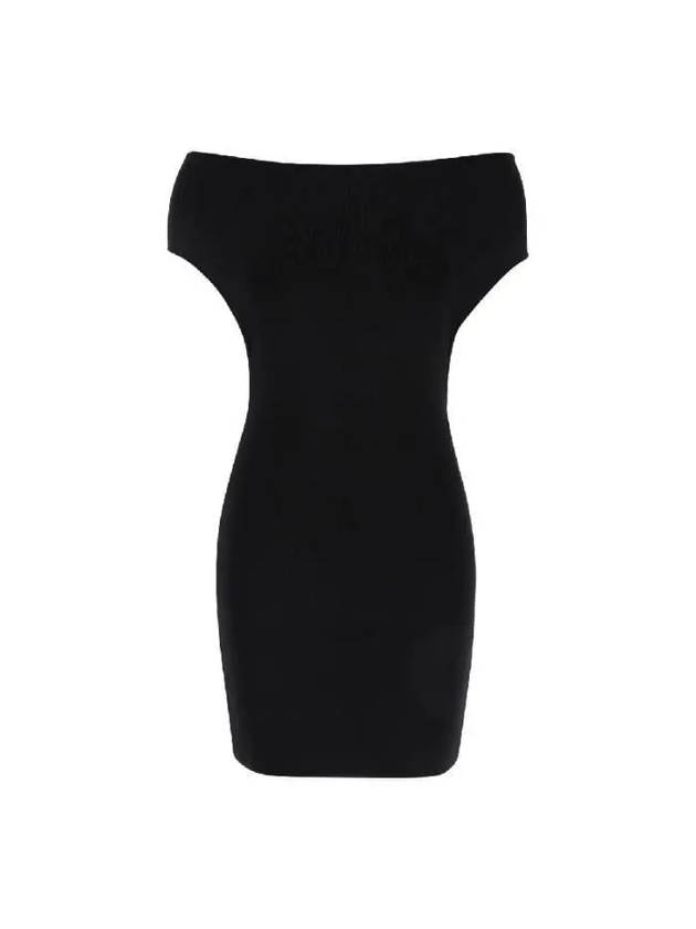 La Robe Cubista Midi Dress Black - JACQUEMUS - BALAAN 2