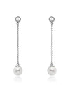 Ziegfeld pearl drop earrings silver - TIFFANY & CO. - BALAAN 3
