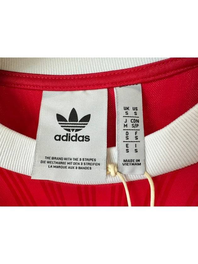 Adicolor Short Sleeve T-Shirt Red - ADIDAS - BALAAN 5