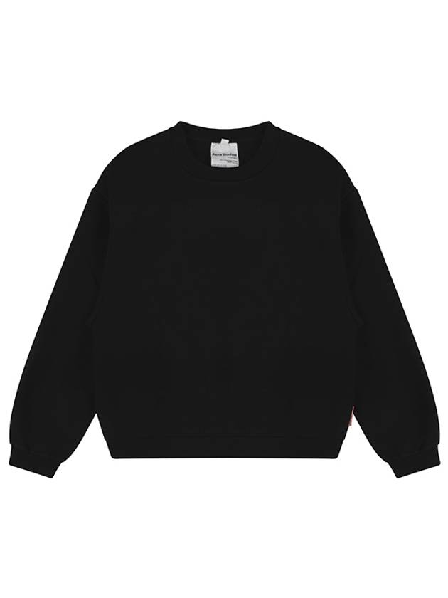 Crew Neck Sweatshirt Black - ACNE STUDIOS - BALAAN 2