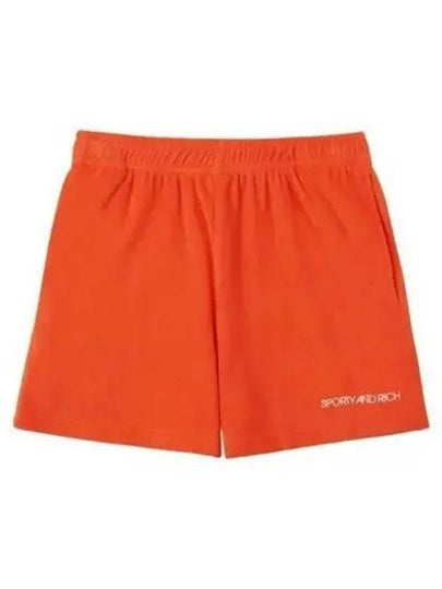 Women's Disco Terry Shorts Seris - SPORTY & RICH - BALAAN 2