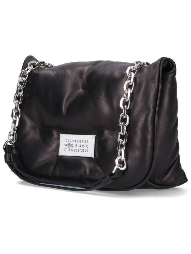 Glam Slam Flap Crossbody Bag Black - MAISON MARGIELA - BALAAN 3