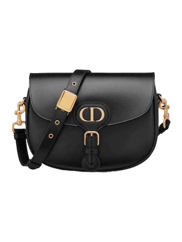 Bobby Calfskin Medium Shoulder Bag Black - DIOR - BALAAN 1