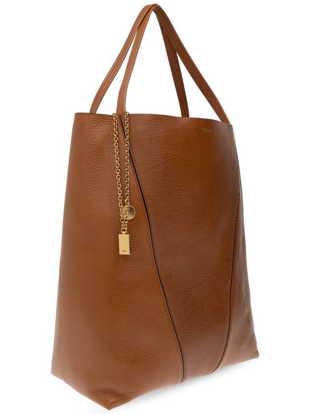 Chloé Bag Spin Large Type Shopper, Women's, Brown - CHLOE - BALAAN 4