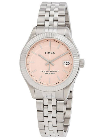 Timex Waterbury Legacy Quartz Pink Dial Ladies Watch TW2V31500 - TIMEX - BALAAN 1