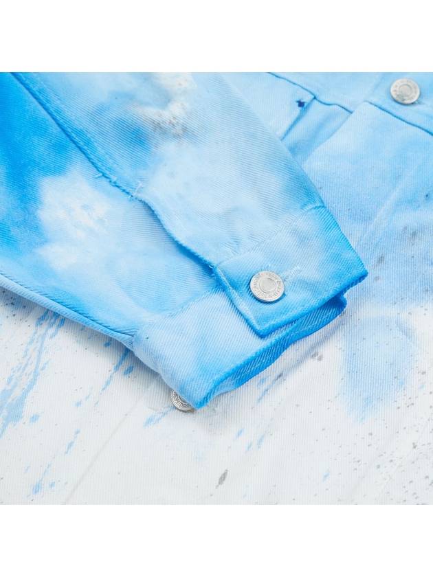 WATER COLOR DENIM JACKET - NBNC - BALAAN 4