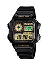 Youth Square Resin Digital Watch Black - CASIO - BALAAN 2