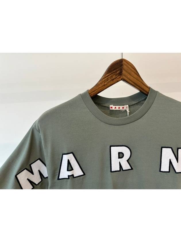 Kids T Shirt M01265 M00RF Olive 14Y - MARNI - BALAAN 2