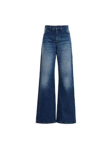 Pants Women s Boyfriend Wide Denim - AMI - BALAAN 1