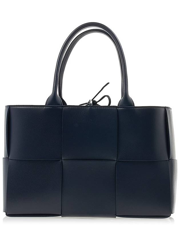 Arco Intrecciato Small Tote Bag Black - BOTTEGA VENETA - BALAAN 3