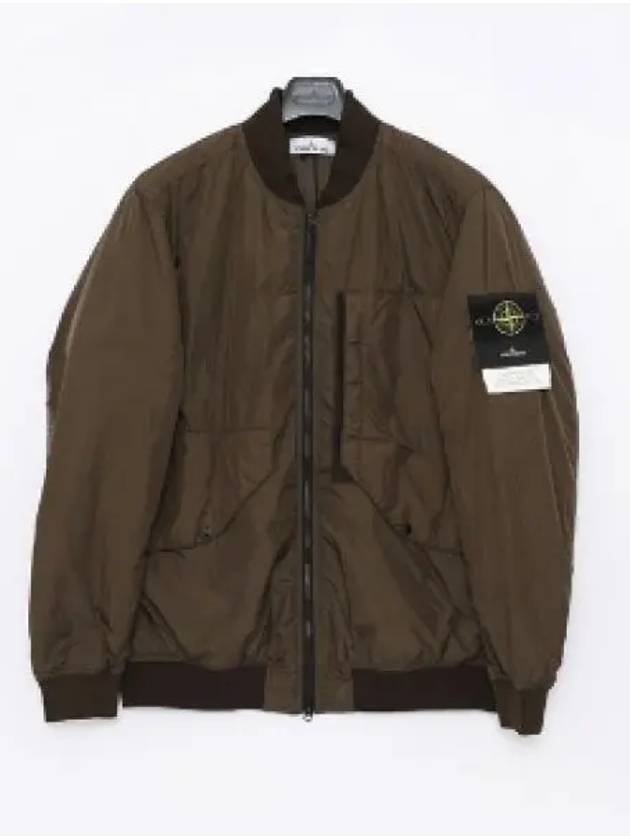 Garment Dyed Crinkle Reps Jacket Khaki - STONE ISLAND - BALAAN 2