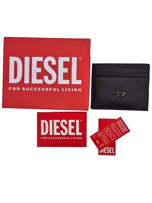 Logo decorated leather card holder X09018P0685 - DIESEL - BALAAN 8