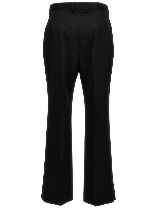 Straight Pants RWTR00284885H2310 Black - LANVIN - BALAAN 3